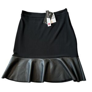 NWT Frank Lyman Black Skirt sz 6